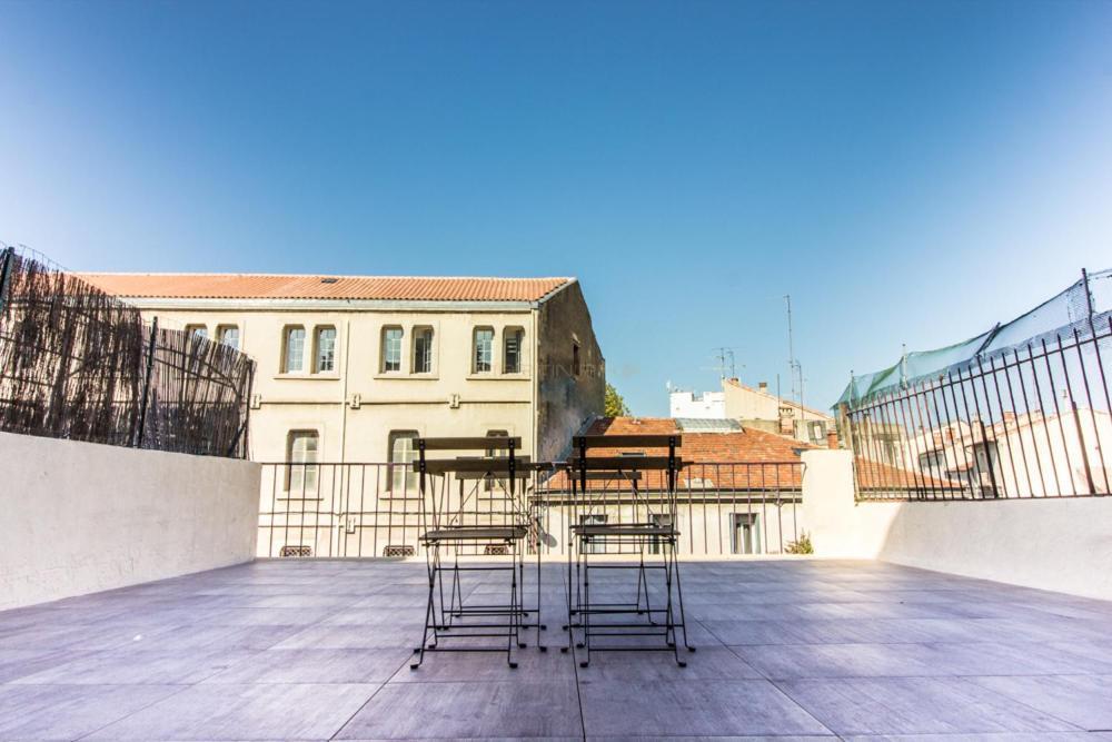 L'Amoureux - Terrasse Et Climatisation Coeur De Ville Montpellier Dış mekan fotoğraf