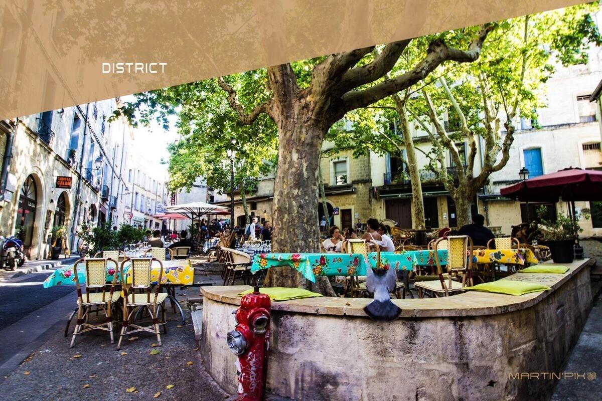 L'Amoureux - Terrasse Et Climatisation Coeur De Ville Montpellier Dış mekan fotoğraf