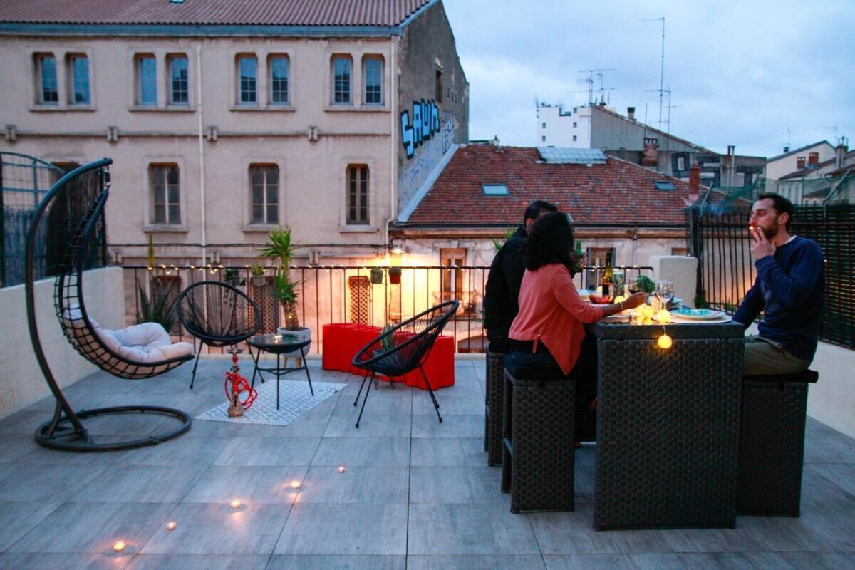 L'Amoureux - Terrasse Et Climatisation Coeur De Ville Montpellier Dış mekan fotoğraf
