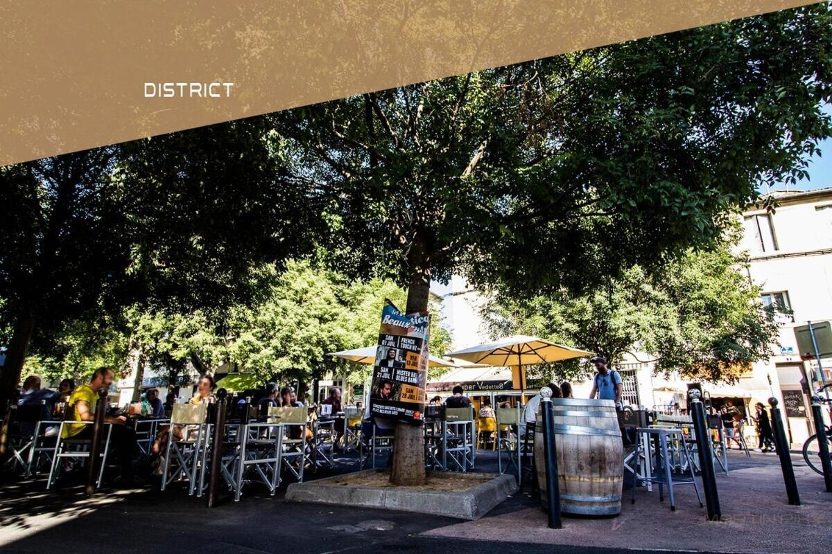 L'Amoureux - Terrasse Et Climatisation Coeur De Ville Montpellier Dış mekan fotoğraf